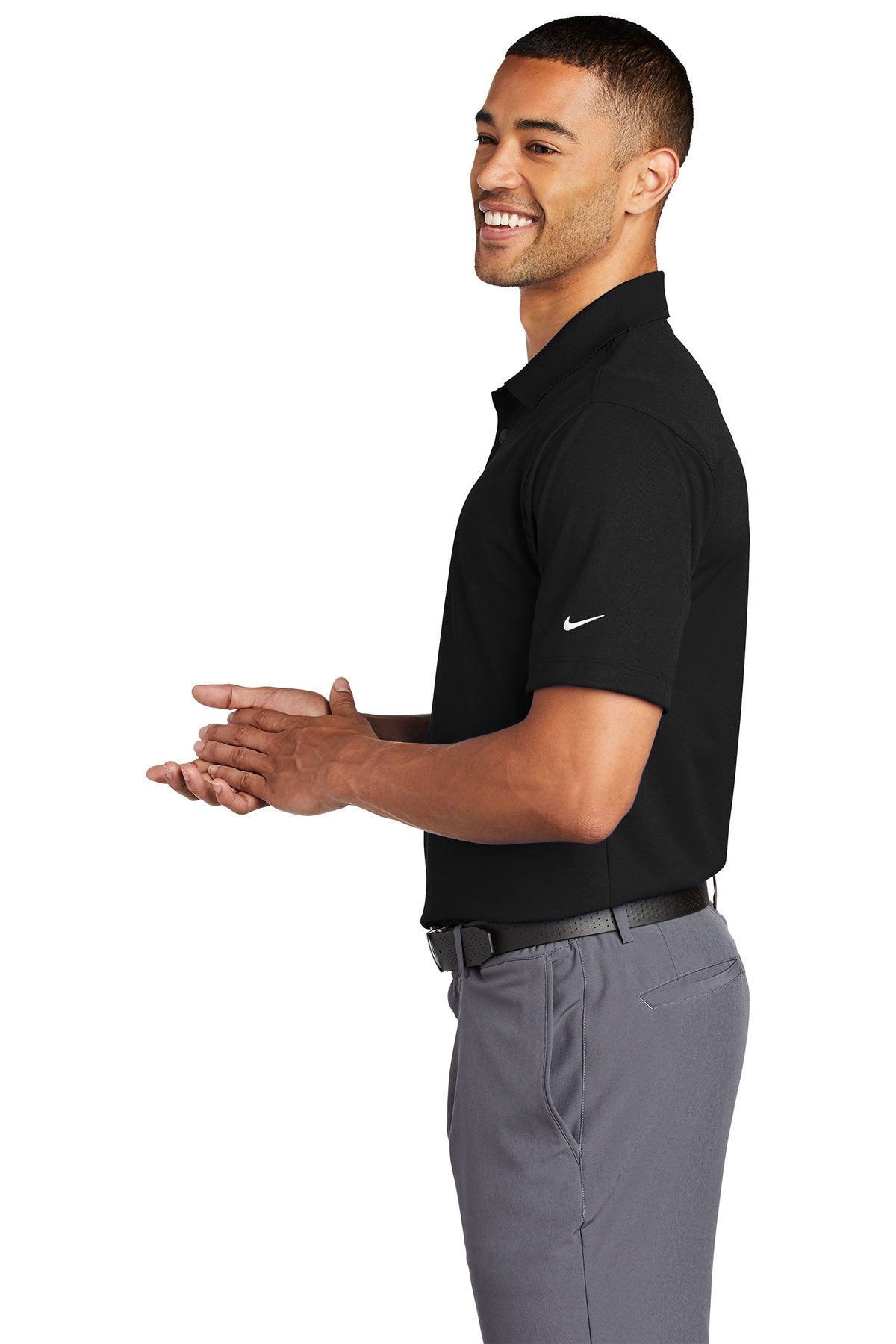 Take 5 Nike Tech Dri-FIT Polo - BLACK