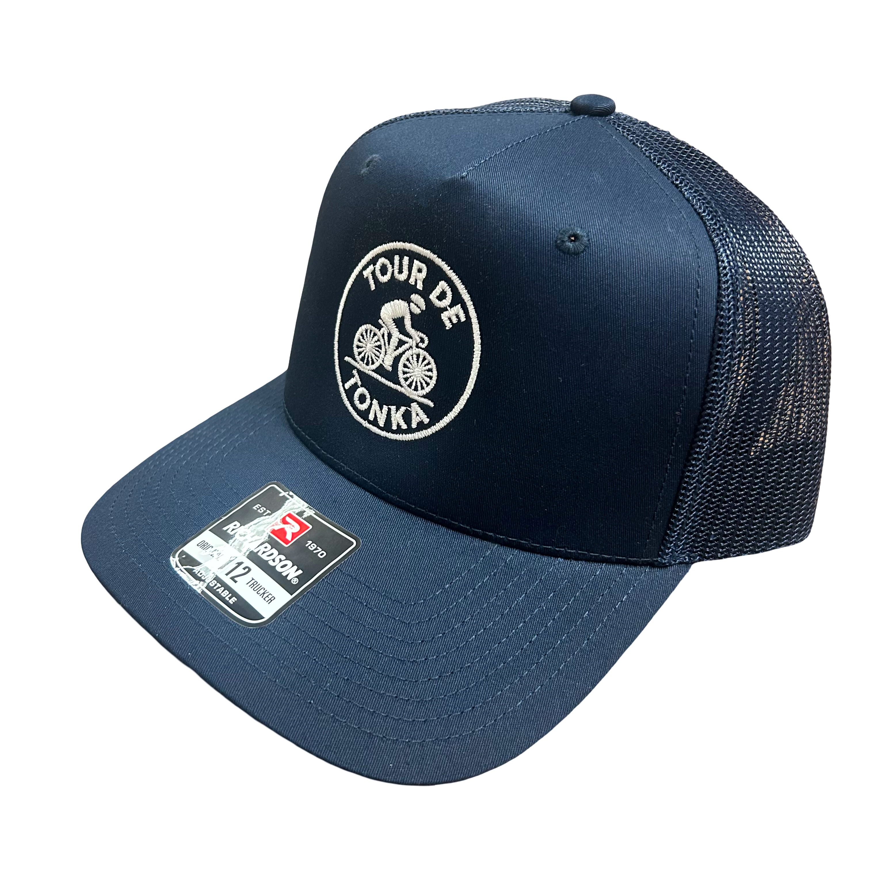 Tour de Tonka Emblem Five Panel Champ Trucker - NAVY