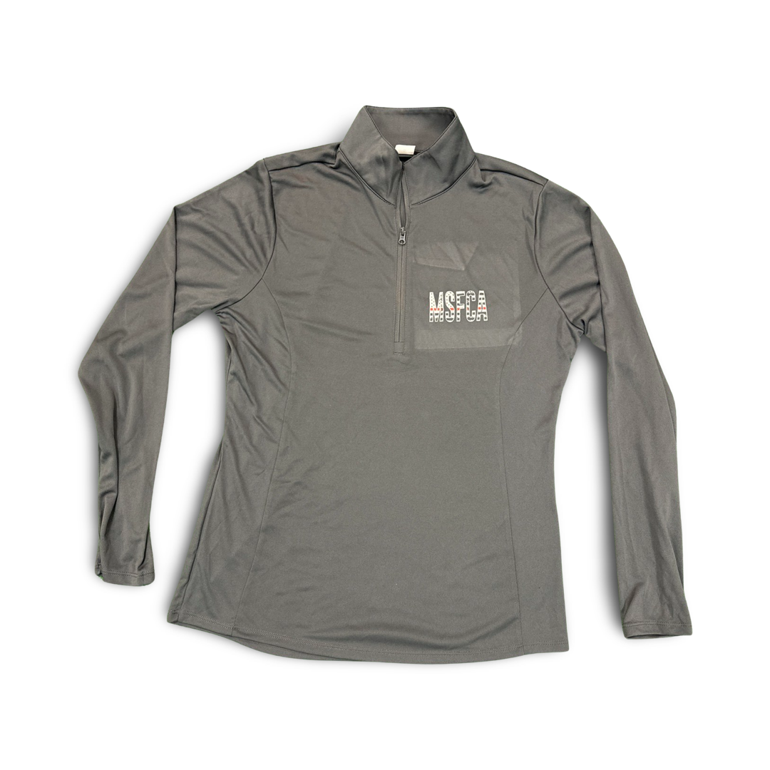 MSFCA 1/4 Zip - Grey