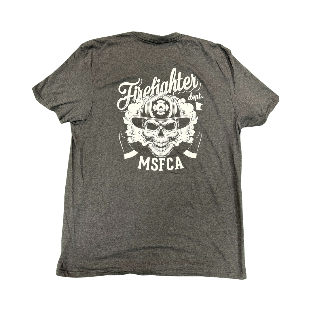 MSFCA Skull T-Shirt - Grey