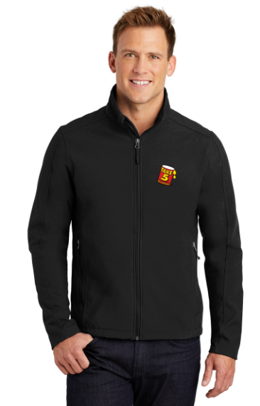 Take 5 Port Authority® Core Soft Shell Jacket - BLACK