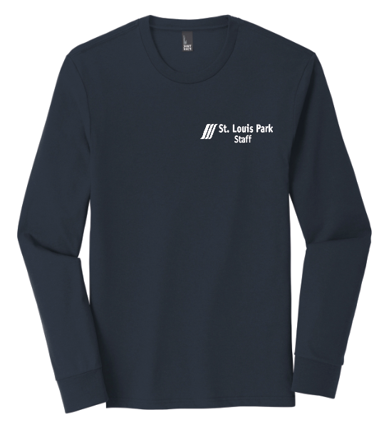 SLP Public Works District ® Perfect Tri ® Long Sleeve Tee - NEW NAVY