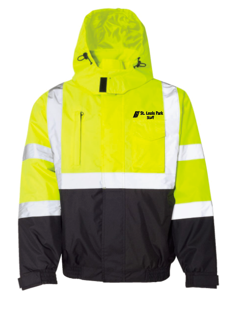 SLP Public Works Economy Bomber Jacket - LIME
