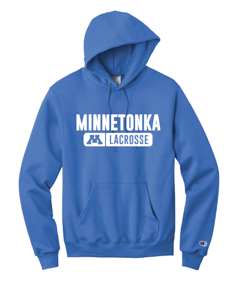 Minnetonka Champion Powerblend Unisex Pullover Hoodie - ROYAL