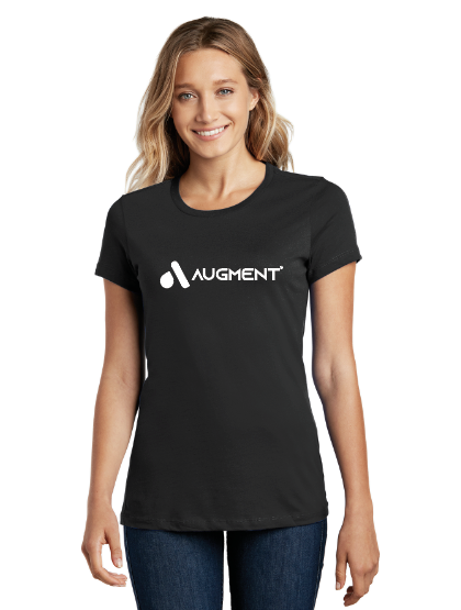 Augment Horizontal District ® Women’s Perfect Weight ® Tee - BLACK