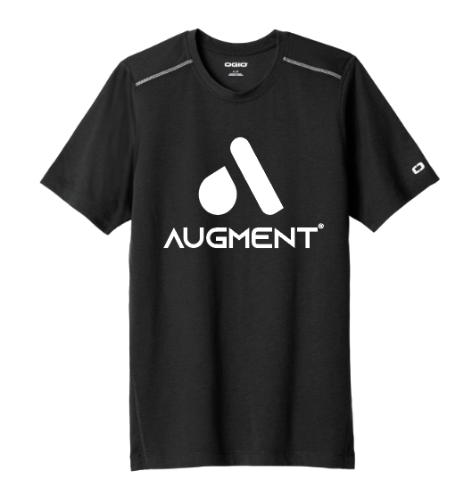 Augment Stacked OGIO ® Peak Tee - BLACK