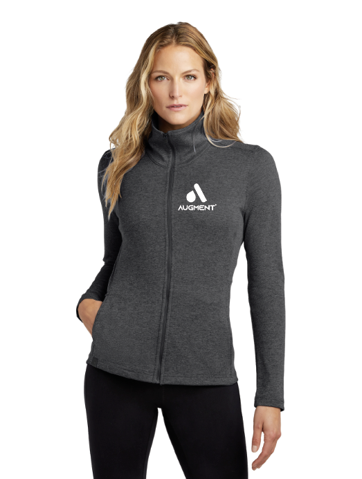 Augment OGIO® Ladies Pixel Full-Zip - BLACKTOP