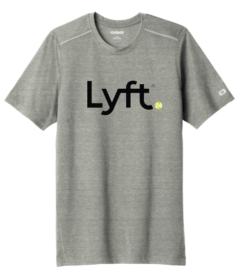 Lyft24 OGIO ® Peak Tee - GREY HEATHER