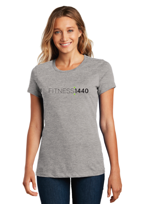 Fitness 1440 District ® Women’s Perfect Weight ® Tee - HEATHERED STEEL