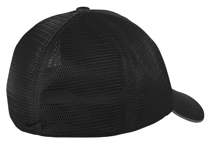 Fitness 1440 Nike Stretch-to-Fit Mesh Back Cap - BLACK/BLACK