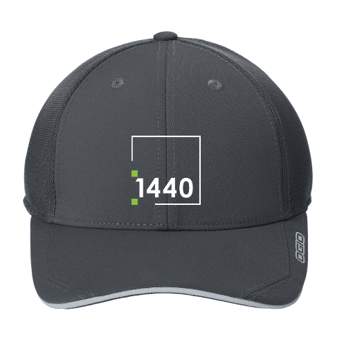 Fitness 1440 Square OGIO® Circuit Cap - DIESEL GREY