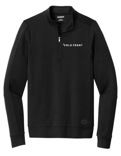 Cold Front OGIO® Luuma 1/2-Zip Fleece - BLACK