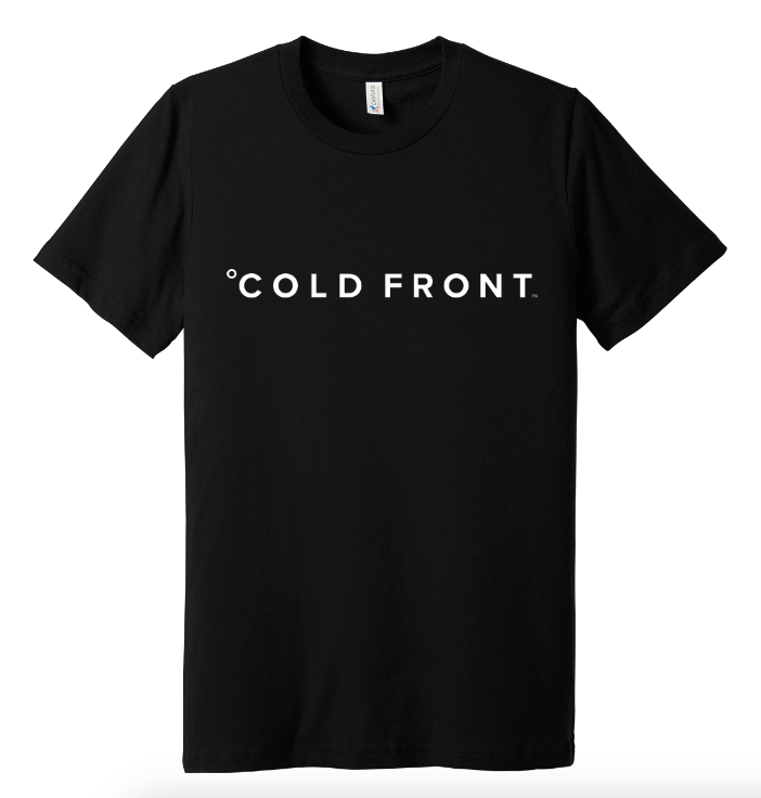 Cold Front BELLA+CANVAS ® Made In The USA Short Sleeve Tee - BLACK