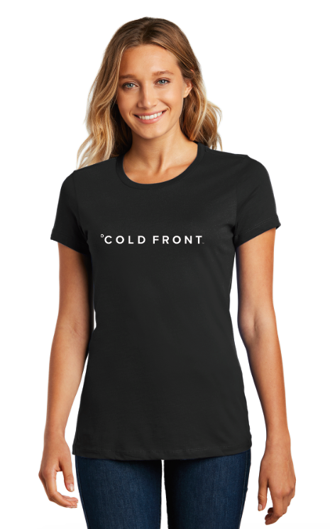Cold Front District ® Women’s Perfect Weight ® Tee - BLACK