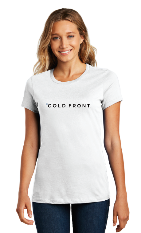 Cold Front District ® Women’s Perfect Weight ® Tee - WHITE