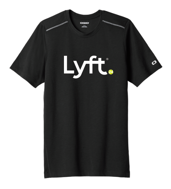 Lyft24 OGIO ® Peak Tee - BLACK