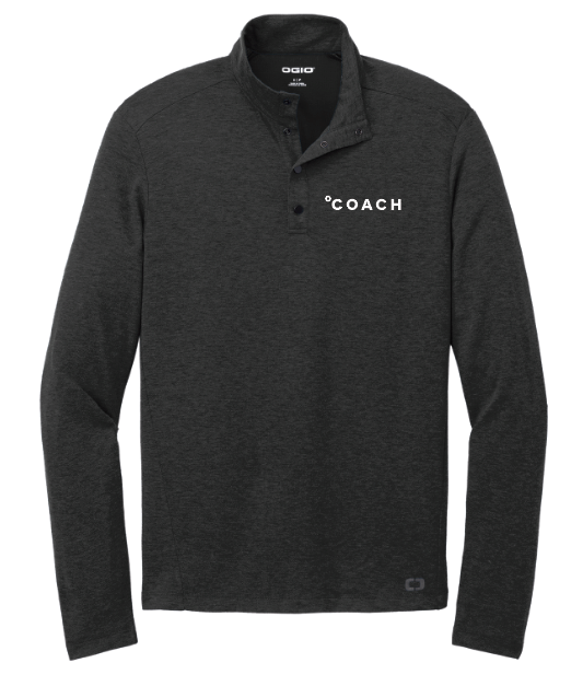 Coach OGIO® Command 1/4-Snap - BLACK