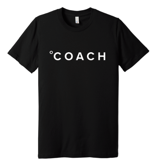 Coach BELLA+CANVAS ® Made In The USA Short Sleeve Tee - BLACK