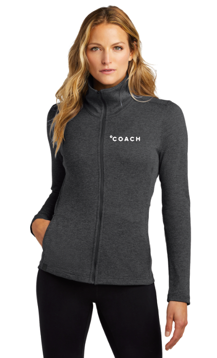 Coach OGIO® Ladies Pixel Full-Zip - BLACK