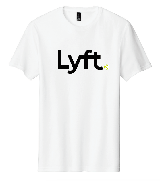 Lift Like A Girl (Lyft 24) T-Shirt - WHITE
