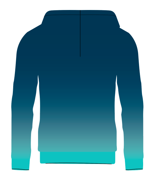 Bloomington Basketball SUBLIMATED HOODIE - UNISEX