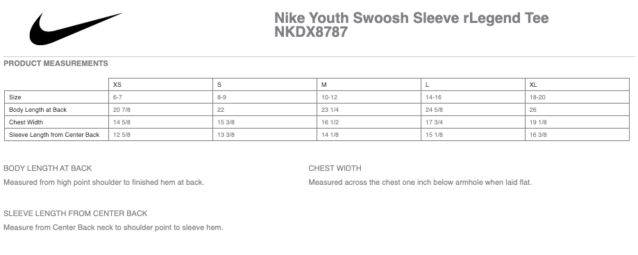 Duluth Northern Stars Nike Youth Swoosh Sleeve rLegend Tee - GREY
