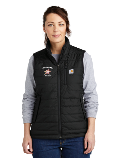 Duluth Northern Stars Carhartt® Women’s Gilliam Vest - BLACK