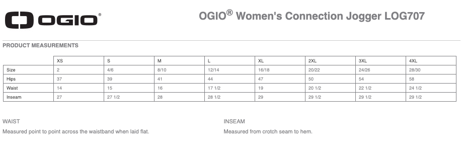Duluth Northern Stars OGIO® Women's Connection Jogger - BLACK