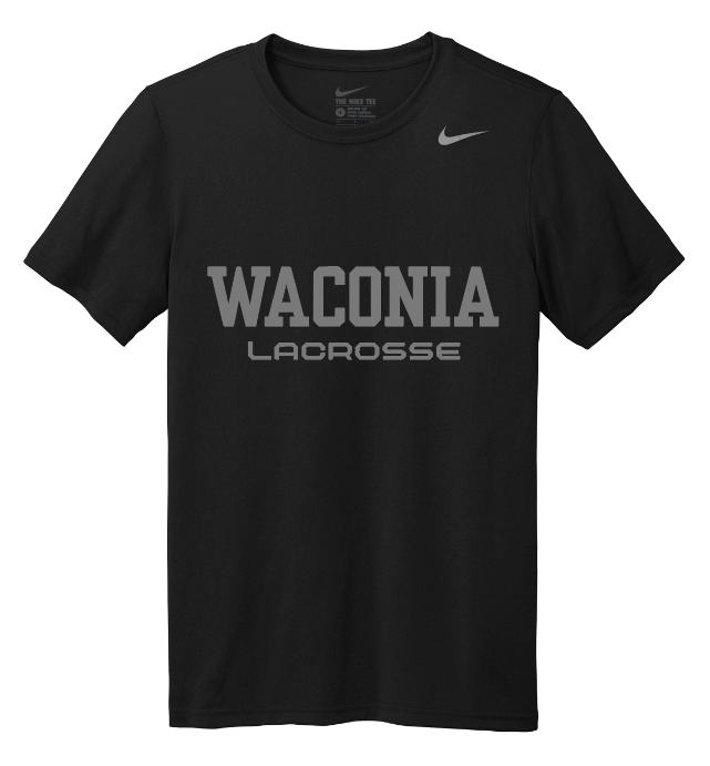 Waconia Lacrosse Nike Team rLegend Tee - BLACK