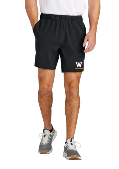 Waconia Lacrosse Sport-Tek® Repeat 7" Short - BLACK