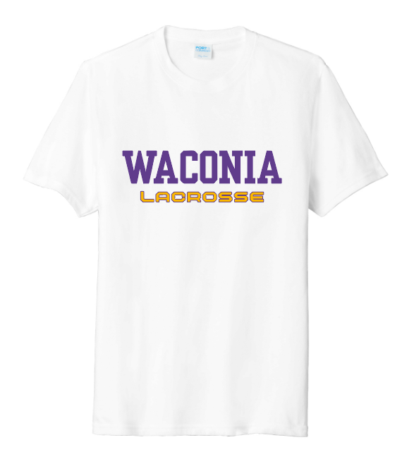 Waconia Lacrosse Port & Company ® Fan Favorite ™ Blend Tee - WHITE