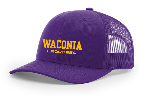 Waconia Lacrosse Richardson Trucker Hat - PURPLE