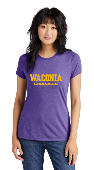 Waconia Lacrosse District ® Women’s Perfect Tri ® Tee - PURPLE FROST