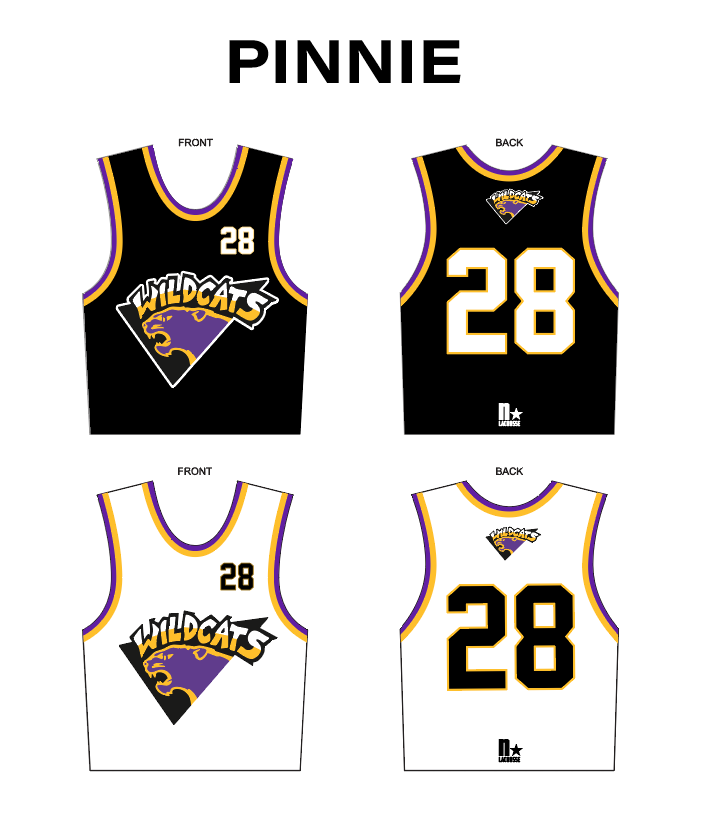 Waconia Lacrosse REVERSIBLE PINNIE