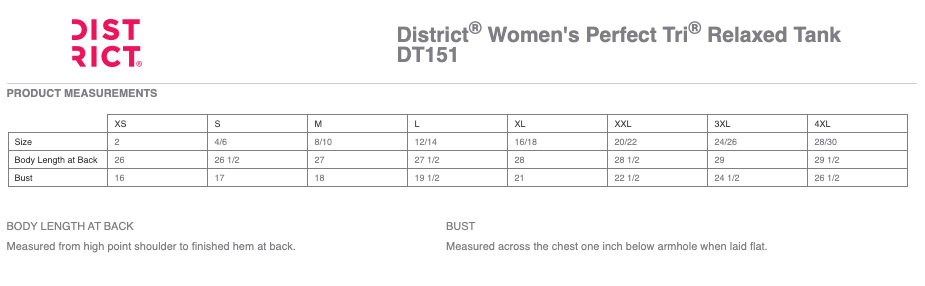 Waconia Lacrosse District® Women’s Perfect Tri® Relaxed Tank - BLACK