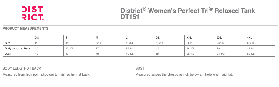Waconia Lacrosse District® Women’s Perfect Tri® Relaxed Tank - WHITE