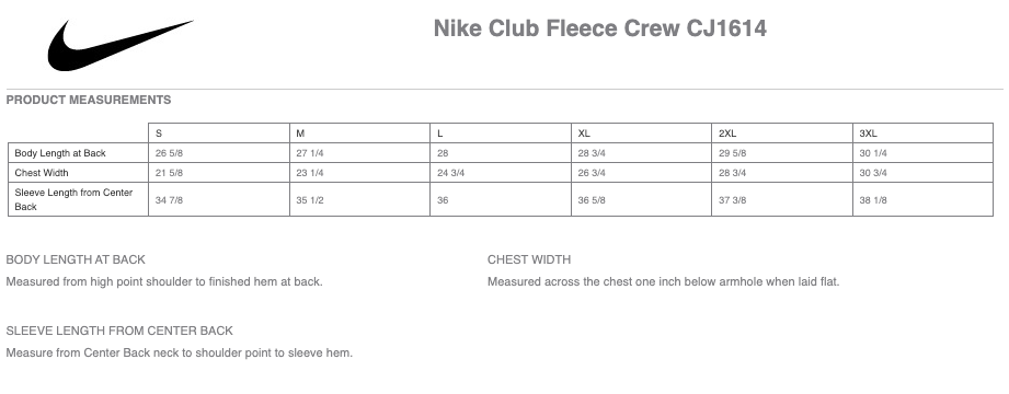 Waconia Lacrosse Nike Club Fleece Crew - BLACK