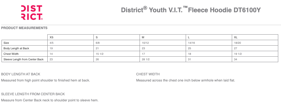Waconia Lacrosse District® Youth V.I.T.™ Fleece Hoodie - BLACK