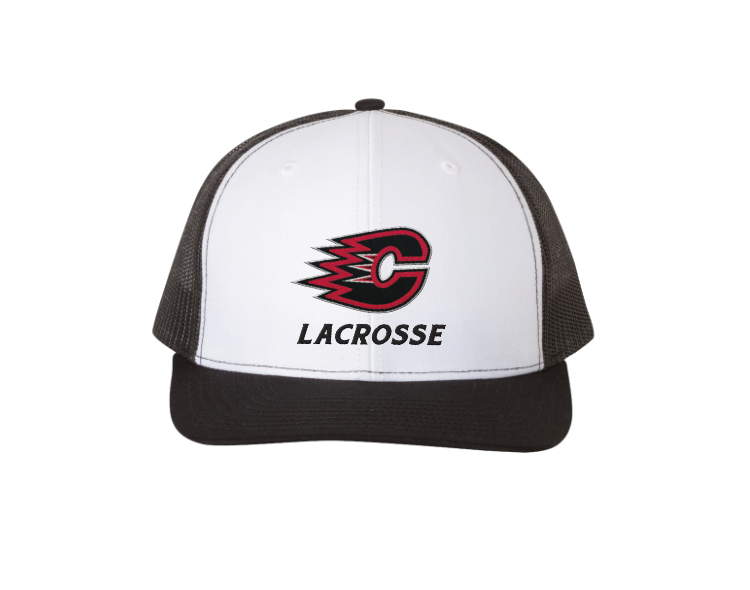 Centennial Lax Richardson Snapback Trucker Cap - WHITE/BLACK