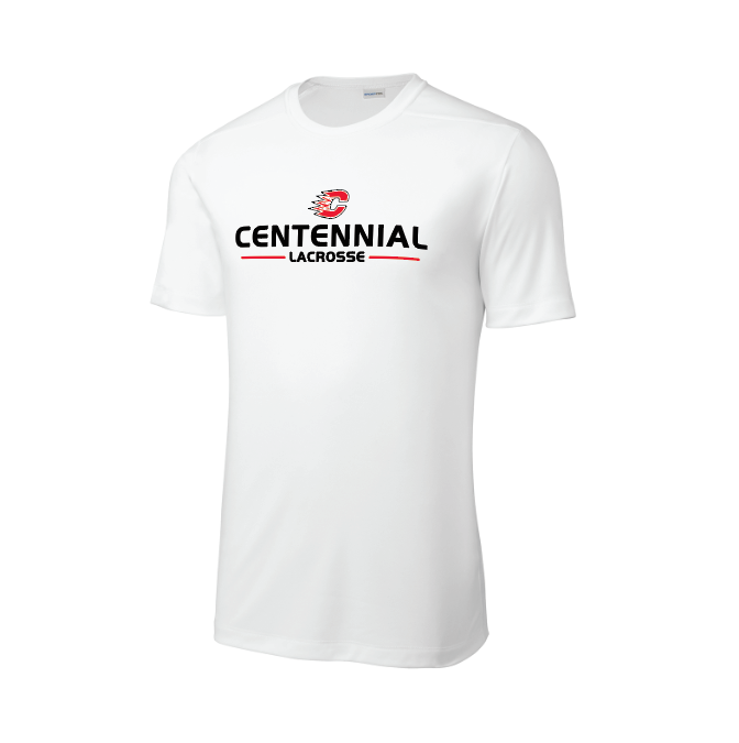 Centennial Lax Sport-Tek ® Posi-UV ® Pro Tee - WHITE