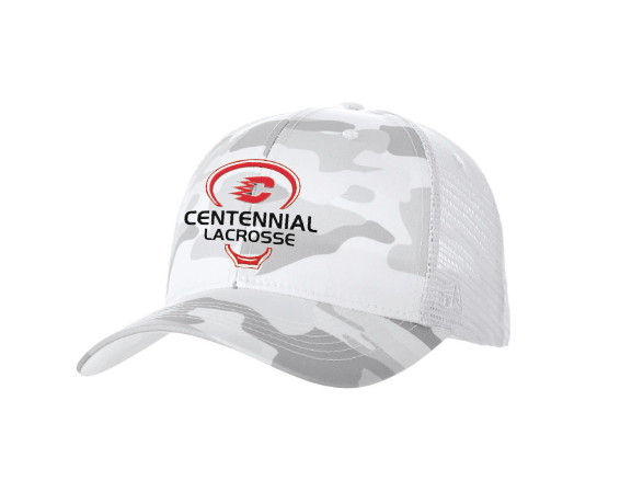 Centennial Lax Top of the World Ranger Cap - WHITE CAMO