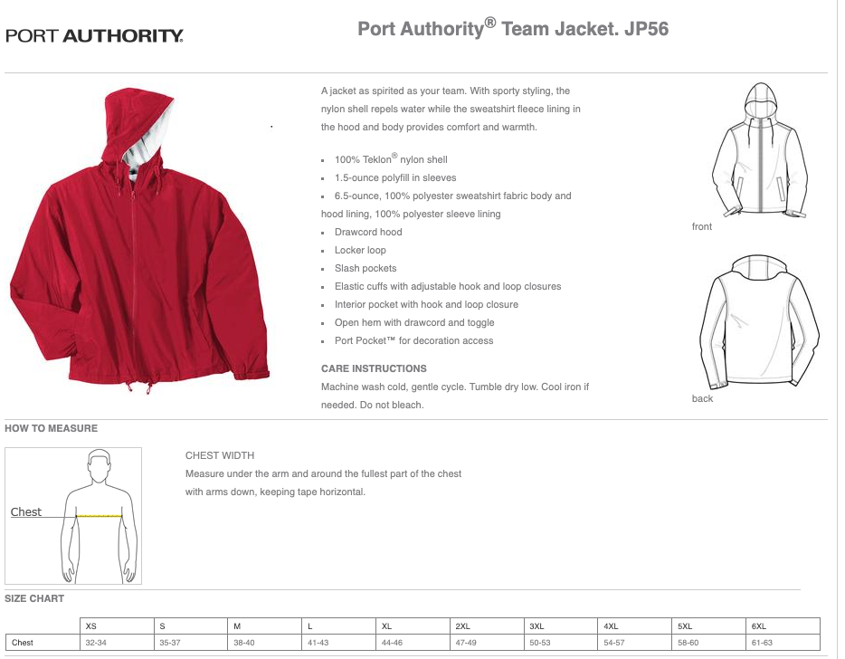 Centennial Lax Port Authority® Team Jacket - BLACK