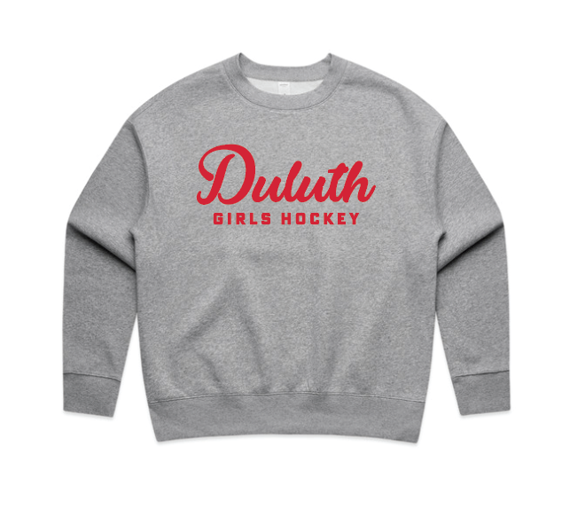 Duluth Northern Stars AS Colour® WOMEN's Relax Crew - ATHLETIC HEATHER