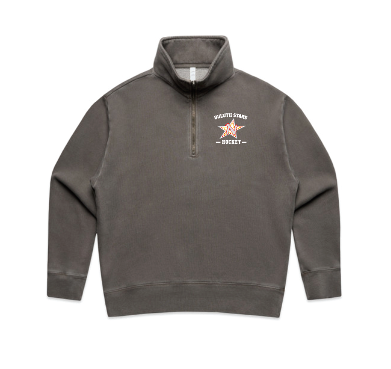 Duluth Northern Stars AS Colour® Women's Relax Faded Half Zip - FADED GREY