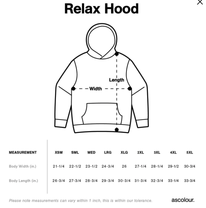 Duluth Northern Stars AS Colour® UNISEX Relax Hood - WHITE