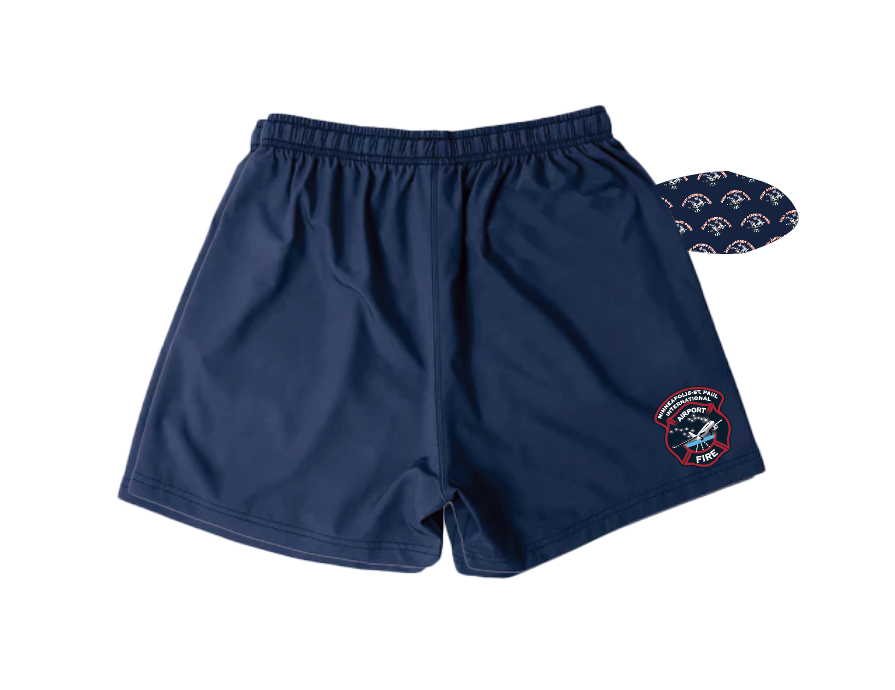 MSP Airport Fire MENS Sublimated Shorts