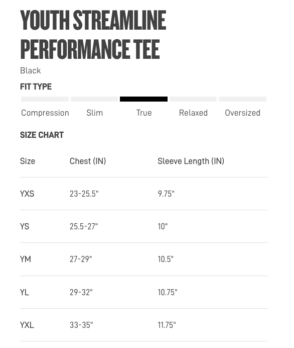 Westonka Football UNRL™ Performance Tee - BLACK