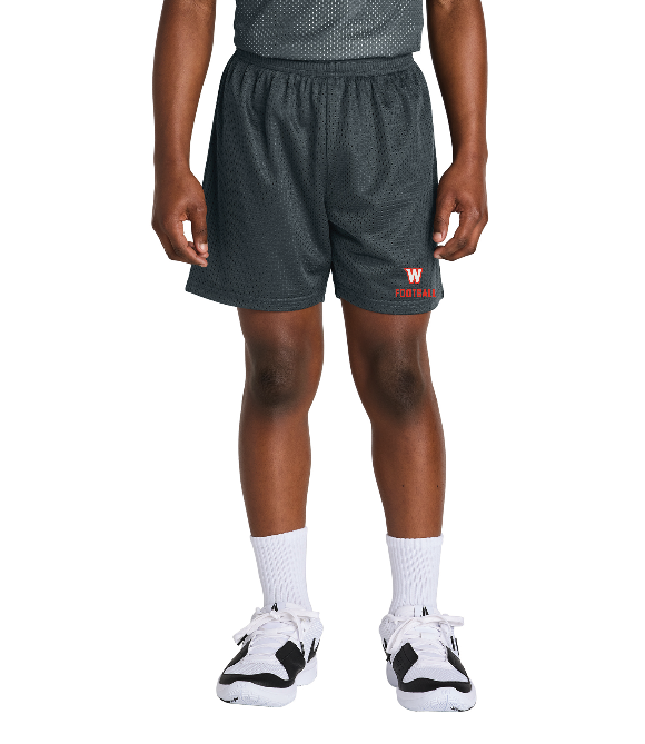 Westonka Football Sport-Tek® PosiCharge® Mesh Short - GREY