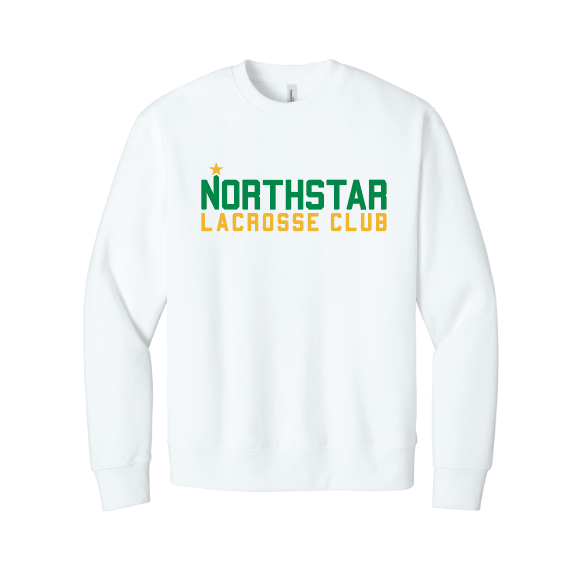 NLC BELLA+CANVAS® Unisex 10-Ounce Heavyweight Crewneck Sweatshirt- WHITE