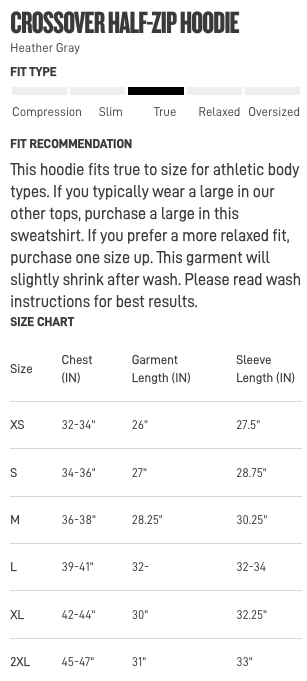 NLC UNRL™ Crossover Half-Zip Hoodie - BLACK